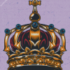 Aesthetic Colorful Crown Art Diamond Painting