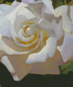 Aesthetic Gardenia Flower Art Diamond Painting