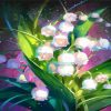 Aesthetic Lily Of The Valley Diamond Paintings