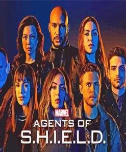 Agents Of Shield Poster Diamond Painting