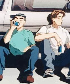 Anime Initial D Characters Diamond Painting