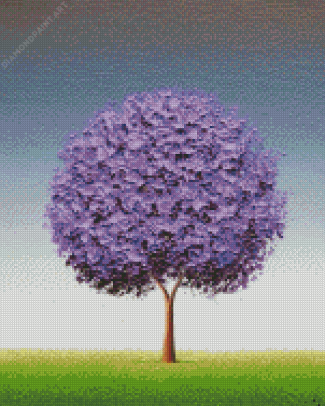 Cool Purple Tree Diamond Painting