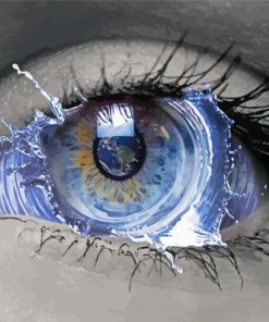 Eye Tear Diamond Painting