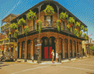 French Quarter New Orleans Diamond Painting