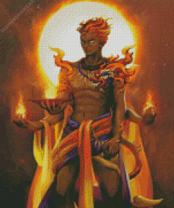God Of Sun Warrior Diamond Painting