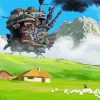 Howls Moving Castle Diamond Painting