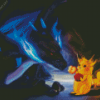 Pikachu Charizard X Art Diamond Paintings