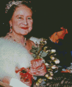 Queen Mother Elizabeth Diamond Painting