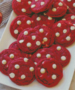 Red Velvet Cookie Diamond Painting