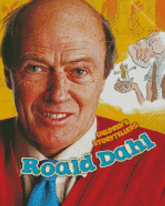 Roald Dahl Poster Diamond Paintings