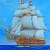 Sea British Navy Ships Diamond Paintings