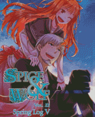 Spice And Wolf Poster Diamond Painting