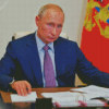 The Russian President Vladimir Putin Diamond Painting