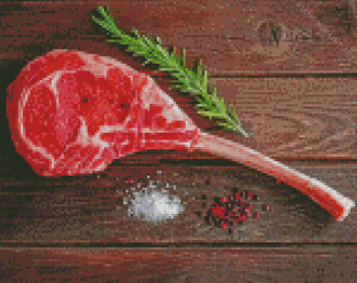 Tomahawk Steak Diamond Painting
