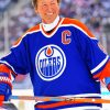 Wayne Gretzky Oilers Ice Hockey Diamond Painting
