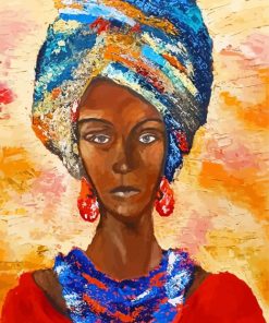 Woman Afrikaanse Vrouw Diamond Paintings