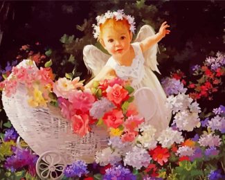 Angel Baby Diamond Painting