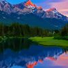 Canmore Landscape Diamond Painting