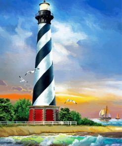 Cape Hatteras Lighthouse Diamond Painting