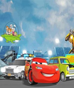 Cartoon Cars Diamond Painting