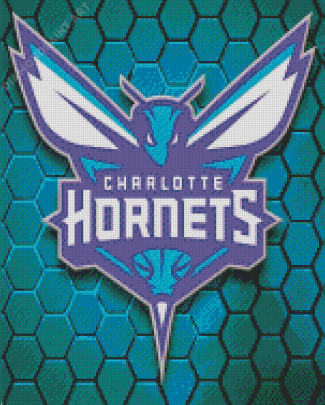 Charlotte Hornets Basketball Team Logo Diamond Painting