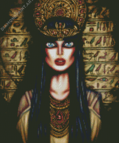 Cleopatra Illustration Diamond Painting