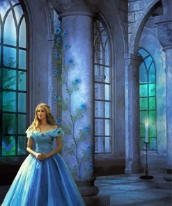 Fantasy Princess In Castle Diamond Painting