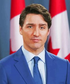 Justin Trudeau Prime Minister Diamond Painting