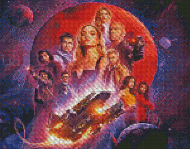 Legends Of Tomorrow Science Fiction Serie Diamond Painting