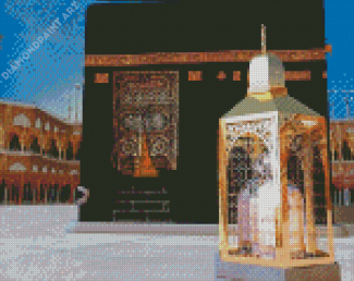Mecca Black Kaaba Diamond Painting