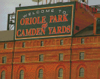 Orioles Park At Camden Yards Diamond Painting