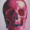 Pink Skull Art Diamond Painting