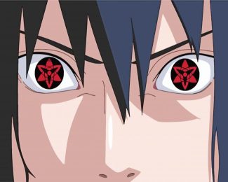Sharingan Sasuke Eyes Diamond Painting