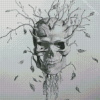 Skull Tree Diamond Painting
