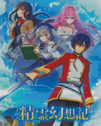 Spirit Chronicles Anime Poster Diamond Painting