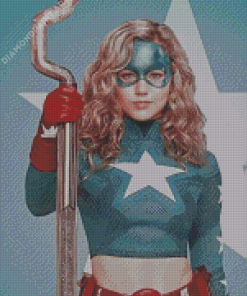 Superhero Stargirl Diamond Painting