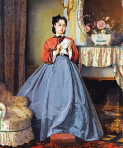 The Love Letter By Auguste Toulmouche Diamond Painting