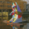Zoetermeer City Statues Diamond Painting