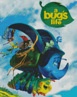 A Bugs Life Movie Poster Diamond Painting