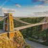 Aesthetic Clifton Suspension Bridge Bristol Diamond Painting
