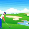 Aesthetic Golf Guy Diamond Painting