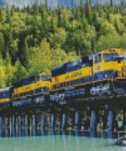 Alaska Railroad Diamond Painting