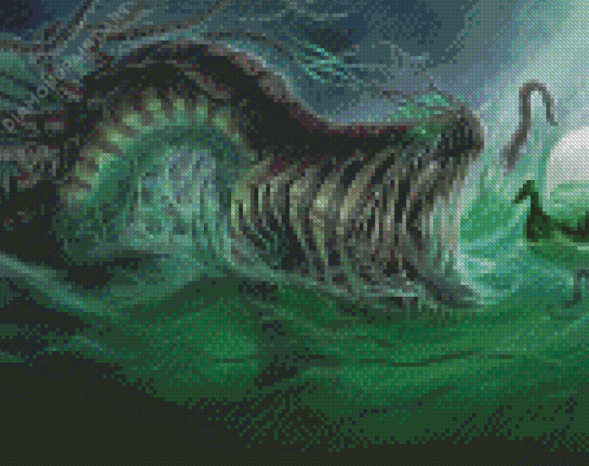 Creepy Sea Monsters Art Diamond Painting