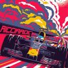 Daniel Ricciardo Car Diamond Painting