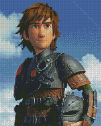 Hiccup How To Train Your Dragon Diamond Painting