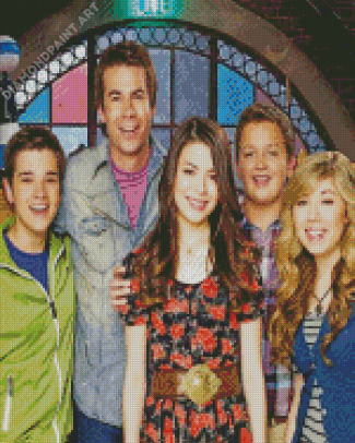 iCarly Characters Diamond Painting