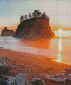 Sunset Oregon Coast Diamond Painting