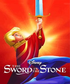 The Sword In The Stone Movie Diamond Painting