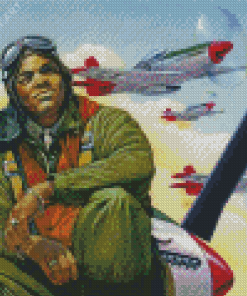Tuskegee Airmen Art Diamond Painting