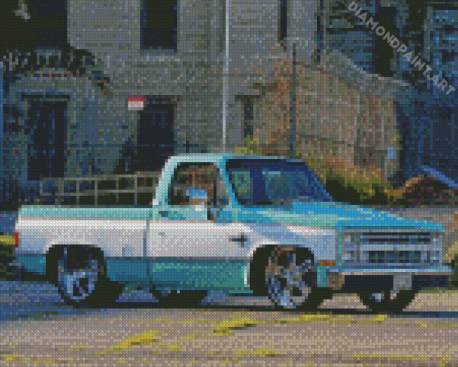 1985 Chevy C10 Diamond Painting